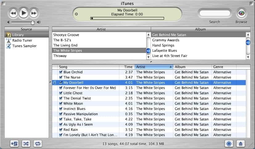 L’histoire d’iTunes de la version 1 à la 11