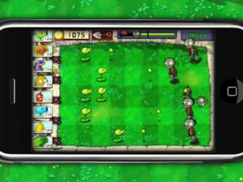 Plants vs Zombies sur iPod Touch, iPhone et iPad