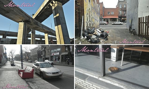 Montréal, vue anti-touristique de la ville